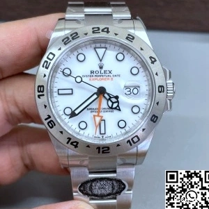 Clean White Dial Factory Steel Rolex Explorer M226570-0001 Stainless 0429